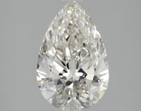 Shiny 2.07 CT Pear Shape H Color VS1 Clarity Lab grown Diamond For Wedding Ring