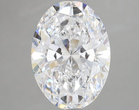 Fine 3.02 CT Oval Shape D Color VVS2 Clarity Lab grown Diamond For Special Occasion