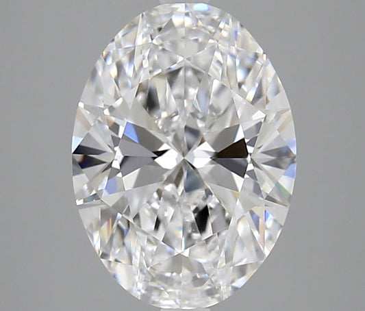 Beauty Of 3.12 CT Oval Shape D Color VVS1 Clarity Lab grown Diamond For Her Voice