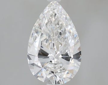 Sparkling 1.51 CT Pear Shape E Color VS1 Clarity Lab grown Diamond For Wedding Ring