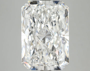 Stunning 6.27 CT Radiant Shape E Color SI1 Clarity Lab grown Diamond For Light Remains