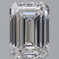 Bold Beauty Of 3.02 CT Emerald Shape D Color VS1 Clarity Lab Grown Diamond For That Touch