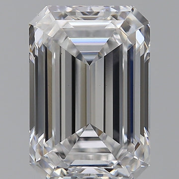 Bold Beauty Of 3.02 CT Emerald Shape D Color VS1 Clarity Lab Grown Diamond For That Touch