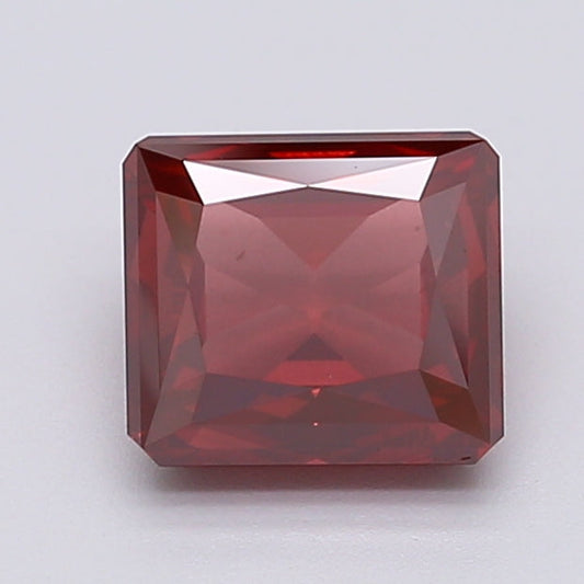 Trendy Rose Cut Shape 2.19 CT Fancy Vivid Pink Color VS2 Clarity Moissanite Diamond For Anniversary Ring
