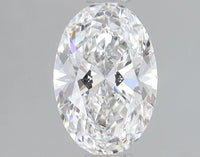 Elegant 0.86 CT Oval Shape D Color VS1 Clarity Moissanite Diamond For Cocktail Party