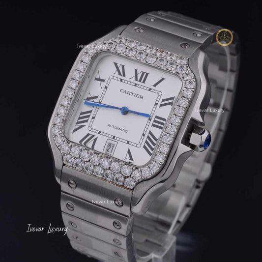 High Quality Fashion Fancy Design Lab Grown Diamond with Stainless Steel Band By Ivevar