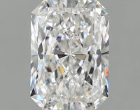 Trendy 1.52 CT Radiant Shape E Color SI1 Clarity Lab grown Diamond For Still Nights