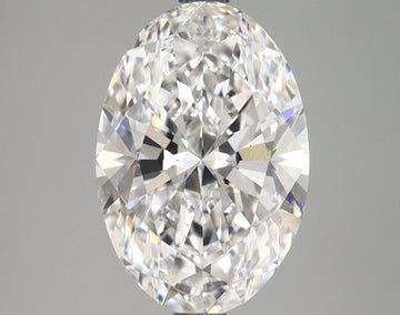 Sustainable 3.42 CT Oval Shape D Color VS1 Clarity Lab Grown Diamond For Wedding Ring