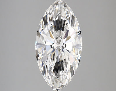 4.02 Ct Marquise Cut Lab Grown Diamond - D Color, SI1 Clarity