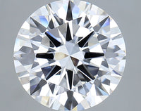 Elegant 5.02 CT Round Shape D Color VS2 Clarity Moissanite Diamond For Party Ring