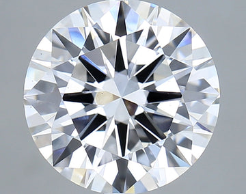 Elegant 5.02 CT Round Shape D Color VS2 Clarity Moissanite Diamond For Party Ring