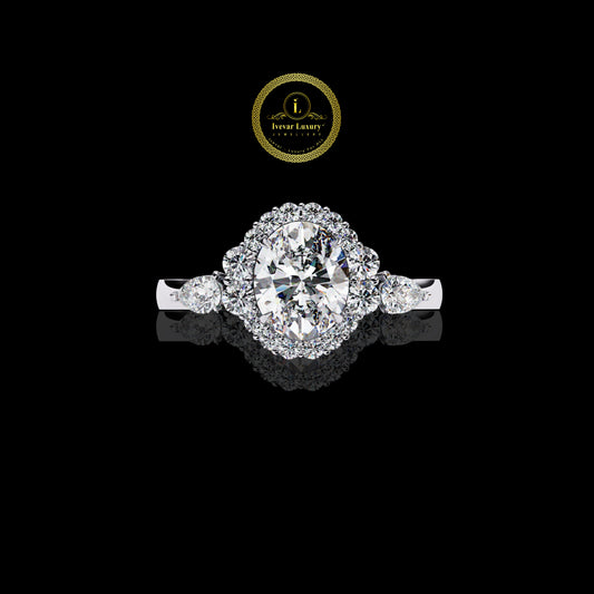 Classic Sparkle, Modern Romance The Ivevar Lab Grown Diamond Engagement Ring