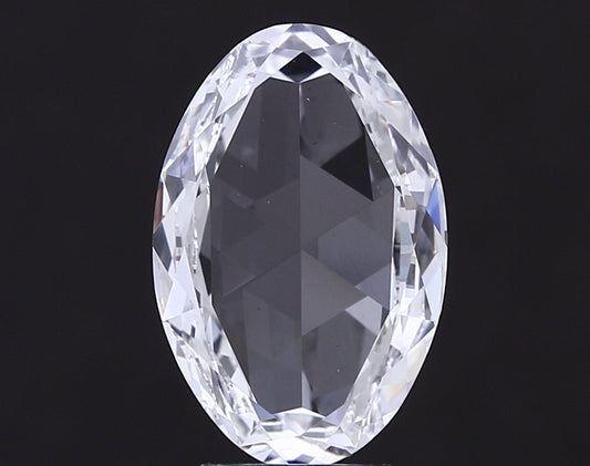 Beauty Of 3.11 CT Rose Cut Shape E Color VS1 Clarity Moissanite Diamond For Someone Ring