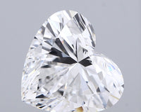 Brilliant Of 6.03 CT Heart Shape D Color VS1 Clarity Lab Grown Diamond For Cocktail Shine