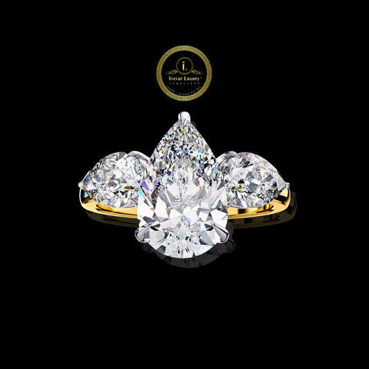 Minimalist Mirage Thin Band Lab Grown Diamond Ring By Ivevar's Collection