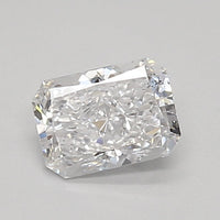 Luxury 0.54 CT Radiant Shape D Color SI1 Clarity Lab grown Diamond For Her Gaze