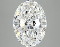 Dazzling 5.02 CT Oval Shape D Color VS1 Clarity Lab Grown Diamond For Wedding Ring
