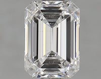 Luxury Grade 1.02 Carat Emerald Cut Moissanite Diamond D Color VS2 Clarity Excellent Cut for Statement Jewelry