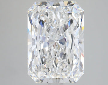 Trendy 5.01 CT Radiant Shape D Color SI1 Clarity Lab grown Diamond For One Step