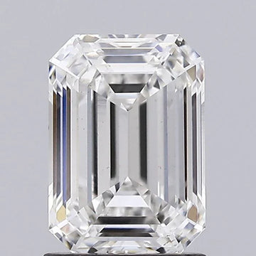 Minimalist 1.70 CT Emerald Shape G Color VS1 Clarity Moissanite Diamond For Cocktail Ring
