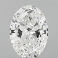 Affordable 3.51 CT Oval Shape D Color VS1 Clarity Moissanite Diamond For Propose Ring