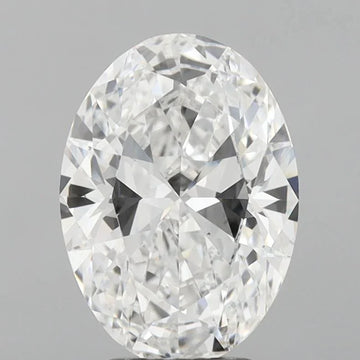 Affordable 3.51 CT Oval Shape D Color VS1 Clarity Moissanite Diamond For Propose Ring