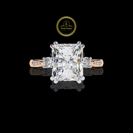 Classic Sparkle, Modern Romance The Ivevar Lab Grown Diamond Engagement Ring