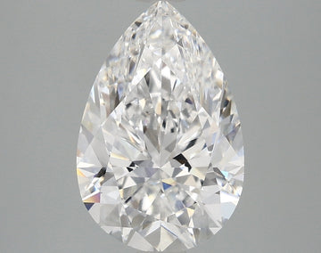Brilliant 302 CT Pear Shape D Color VS1 Clarity Moissanite Diamond For Anniversary Ring