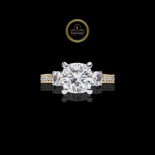 A Love as Rare as Your Ring Ivevar Vintage Lab Grown Diamond Elegance