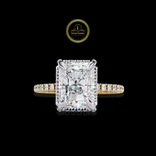 Chic  Lab Grown Diamond Rings for Women Luxury Jewelry