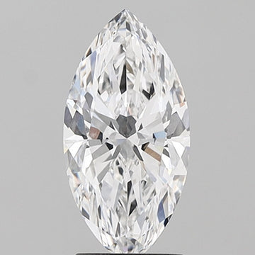 Brilliant 2.02 CT Marquise Shape D Color VVS2 Clarity Lab grown Diamond For Calm Eyes