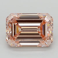 Stylish Of 2.76 CT Emerald Shape Fancy Intense Pink Color VS2 Clarity Moissanite Diamond For The Still