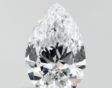 Minimalist 0.39 CT Pear Shape D Color SI1 Clarity Lab Grown Diamond For the This Moment