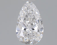 Premium 0.54 CT Pear Shape D Color SI1 Clarity Lab Grown Diamond For the Lost Hours