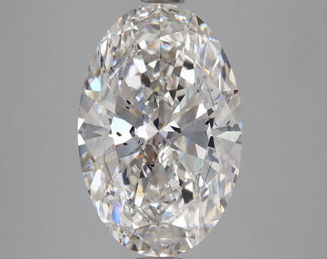 Stunning 4.22 CT Oval Shape F Color SI1 Clarity Lab grown Diamond For Surprise Ring