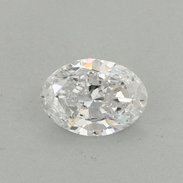 Trendy Of 0.32 CT Oval Shape D Color VS1 Clarity Lab Grown Diamond For Calm Eyes