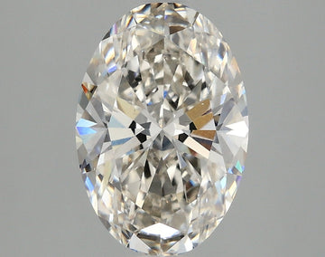 Brilliant 2.10 CT Oval Shape H Color VS2 Clarity Lab grown Diamond For Gift Ring