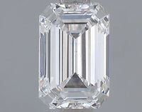 Latest SI1 Clarity 1.01 CT Emerald Shape E Color Moissanite Diamond For Engagement Ring