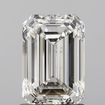 Beautiful 1.58 CT Emerald Shape G Color VS2 Clarity Lab grown Diamond For Wedding Ring