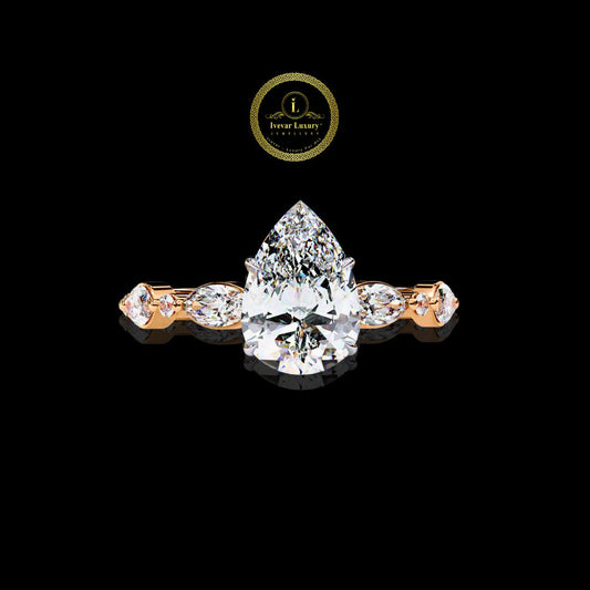 Timeless Elegance Lab Grown Diamond Ring S925 Sterling Silver