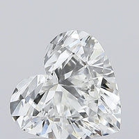 Shiny Heart Shape 1.00 CT E Color VS1 Clarity Moissanite Diamond For Engagement Ring