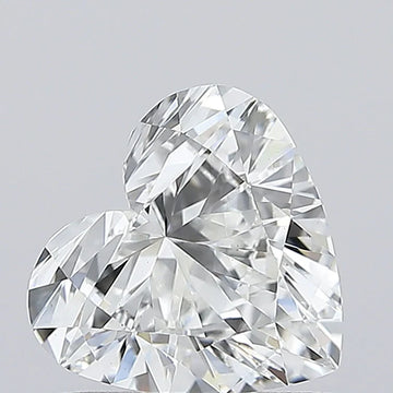 Shiny Heart Shape 1.00 CT E Color VS1 Clarity Moissanite Diamond For Engagement Ring