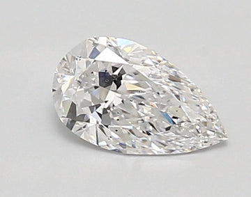 Sustainable 0.78 CT Pear Shape D Color SI1 Clarity Lab Grown Diamond For the Clear Path