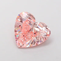 High Quality 3.03 CT Heart Shape Fancy Intense Pink Color VVS2 Clarity Moissanite Diamond For Gift Ring