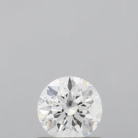 Premium  0.51 CT Round Shape E Color SI1 Clarity Lab Grown Diamond For the Soft Turns