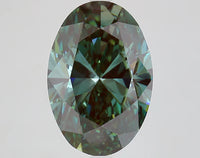 Fantastic 5.50 CT Oval Shape Fancy Vivid Green Color VS1 Clarity Moissanite Diamond For Special One Ring