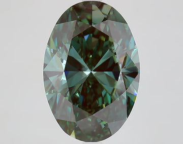 Fantastic 5.50 CT Oval Shape Fancy Vivid Green Color VS1 Clarity Moissanite Diamond For Special One Ring