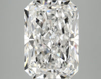 Premium 4.86 CT Radiant Shape E Color SI1 Clarity Lab grown Diamond For Clear Eyes