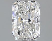 Custom 2.02 CT Radiant Shape E Color SI1 Clarity Lab grown Diamond For Same Sky