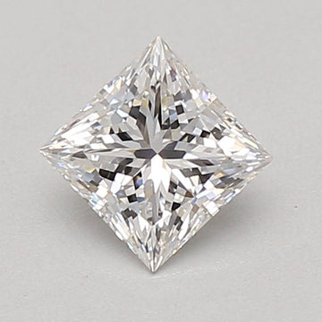 Top Quality 0.82 CT Princess Shape E Color VVS2 Clarity Lab Grown Diamond For Blue Silence